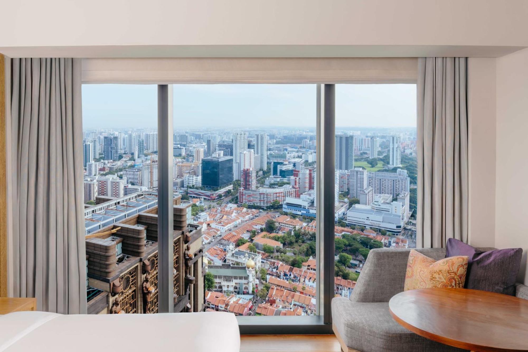 Andaz Singapore, By Hyatt Exterior photo View from the living room